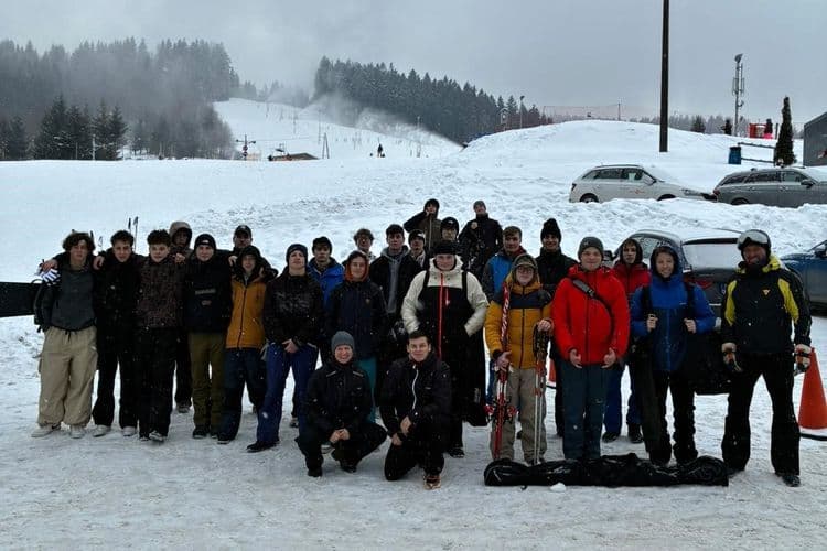Lyžařský kurz žáků učebních oborů