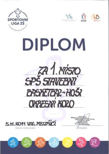 Úspěchy školních družstev