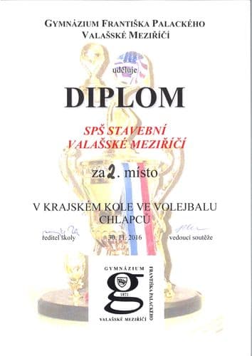 Úspěchy školních družstev