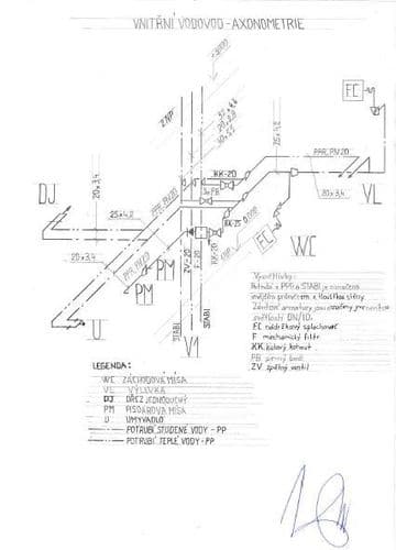 Projekt vodovodu  - Axonometrie.JPG